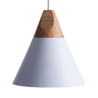 Conical Shade Adjustable Mini Pendant Light in Modern Style Various Colors for Option