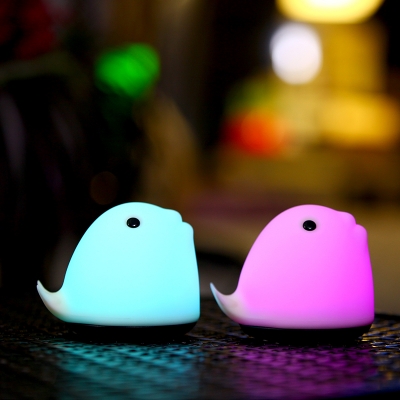 Lovely Animals Cat/Whale/Seal LED Night Light for Kids 5 Styles for Option USB Rechargeable