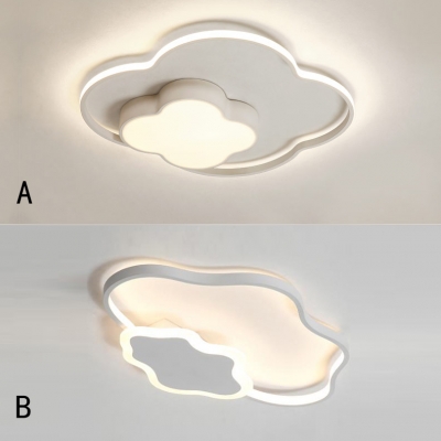 Modern Simple Children Bedroom Led Ceiling Light Clouds