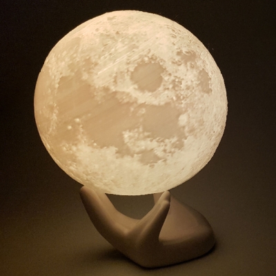 Bedroom Decorative Moon Light Dimmable Night Light 3D Effect