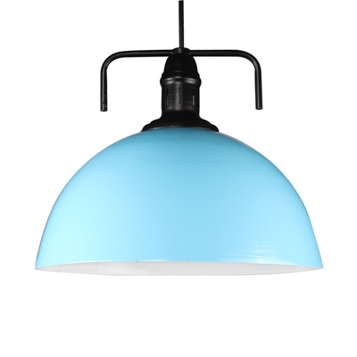 Contemporary Multicolor Single Head Pendant Light with Dome Shade 8 Colors for Choice