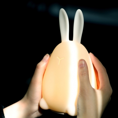 Wireless Bunny Girls Bedroom LED Night Light USB Rechargeable 