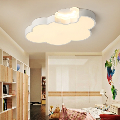 Quique Acrylic Kids Room LED Ceiling Lamp Cloud Shape