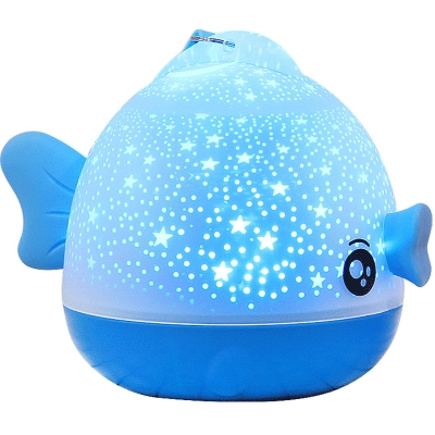 Stand Anywhere Sparking Star Fish Shade Kids LED Nightlight in Blue/Pink