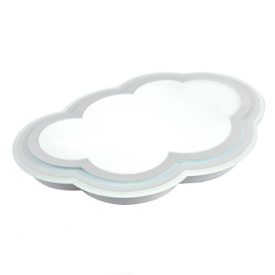 Cloud LED Kids Flush Mount Ceiling Light 2 Options Available