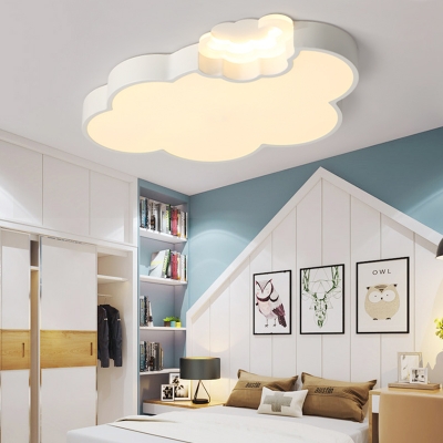 Quique Acrylic Kids Room LED Ceiling Lamp Cloud Shape