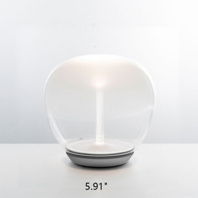 LED Blown Glass Table Lamp Modern
