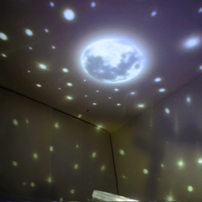 spinning night light projector