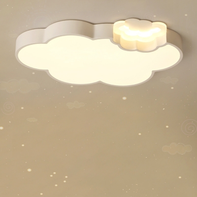 Quique Acrylic Kids Room Led Ceiling Lamp Cloud Shape Beautifulhalo Com - Cloud Shape Ceiling Lamp