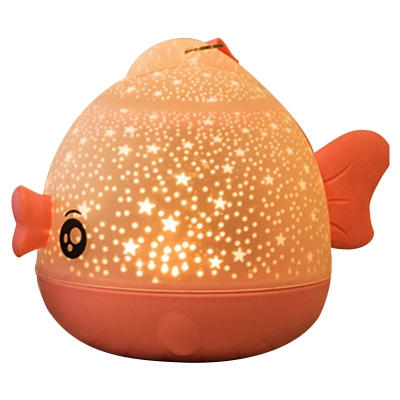 Stand Anywhere Sparking Star Fish Shade Kids LED Nightlight in Blue/Pink