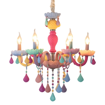 Modern Chandelier Lighting Crystal Ceiling Light Candle Small Chandelier Kid Chandelier