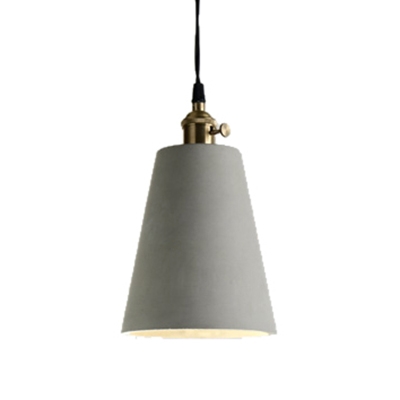 

Simple Nordic Style 5.91"/6.10" Wide Single Head Hanging Lighting in White for Study Room, HL478528