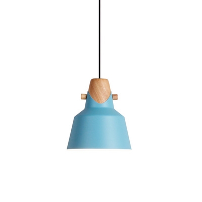 Contemporary Simple Style One Light Dining Room Hanging Pendant in Various Colors