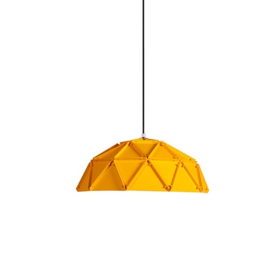 Dome Shade Contemporary Style Office Hanging Fixture in Various Colors