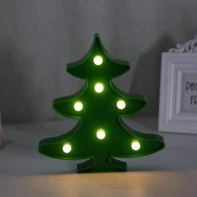 Green Cactus/Christmas Tree/Palm Tree LED Kids Night Light 3 Style for Option