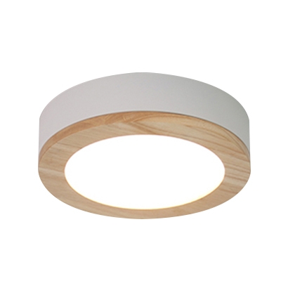 Acrylic Round LED Ceiling Fixture Simple Contemporary Kitchen Porch Flush Mount Lighting