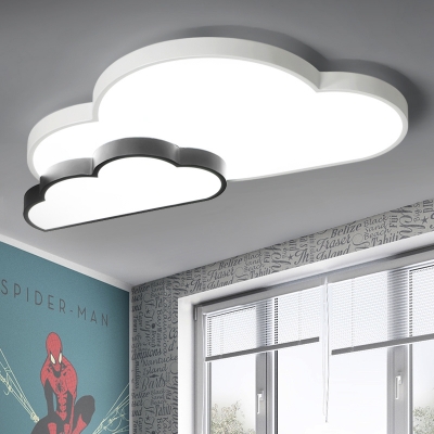 Fancy Acrylic Kids Room LED Ceiling Lamp Cloud/ Moon and Star Shape