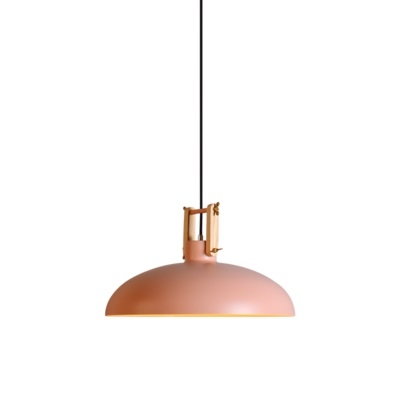 Metal Barn Shade Simple Style 1 Bulb Hanging Light Fixture Multiple Color for Options 15.35