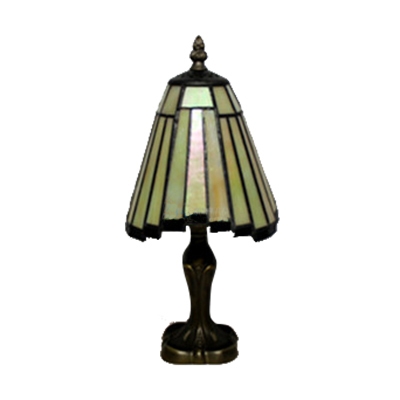 Classic Tiffany Table Lamp Fixture with Antique Bronze Base 2 Designs for Choice