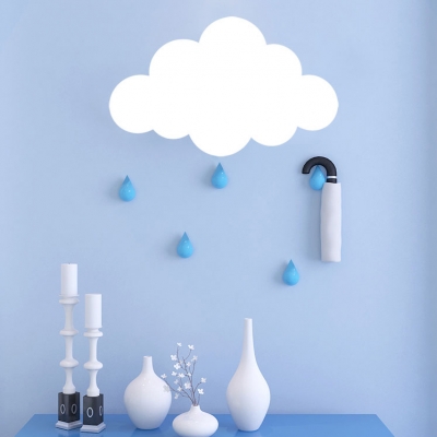 White Cloud Shade LED Light Wall Washer for Kids Bedroom Study Room