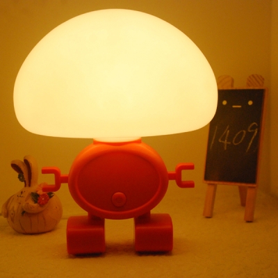 Modern Style Robot Shape Mini LED Night Light for Child's Bedroom