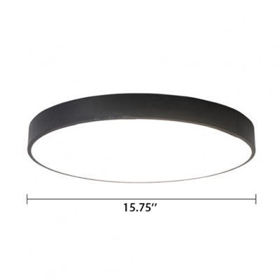 Contemporary Acrylic Lampshade Ultra-thin Flush Mount Kitchen Lighting Led Circle Ceiling Lights