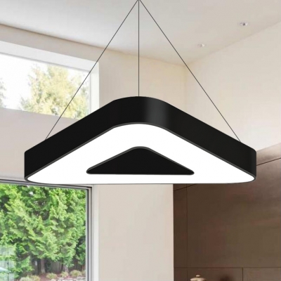 Modern Black/White Light Fixture 23.62