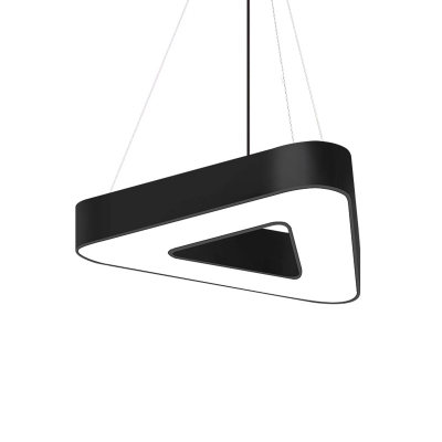 Modern Black/White Light Fixture 23.62