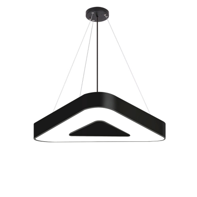 Modern Black/White Light Fixture 23.62