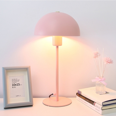 Dome Standing Desk Light Contemporary Colorful Metal 1 Light Table Light for Study Room