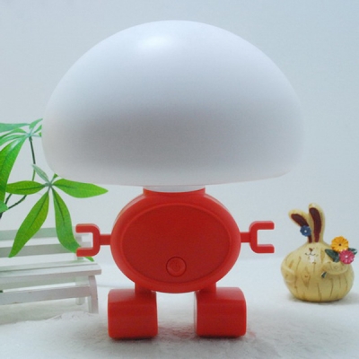 Modern Style Robot Shape Mini LED Night Light for Child's Bedroom