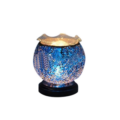 Tiffany-Style Mini Table Lamp with 6