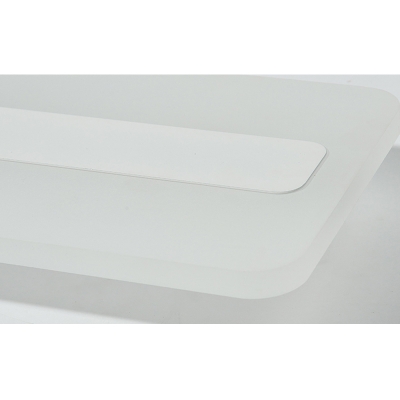 Acrylic Lampshade Led Linear Flush Light 15/30W Frameless Linear Fixture Surface-Mounted Light