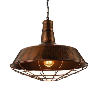 Industrial Barn Pendant Light with 10