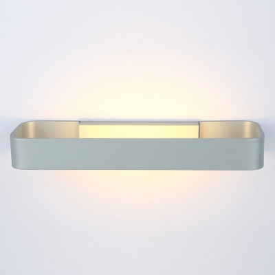 Eye-Protecting Low Wattage Modern Lighting Matte Black/White/Led Wall Sconce Aluminum 9W  Light