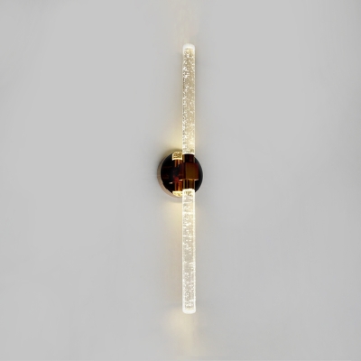 LED Ambient Warm White Light Bubbles Strip Led Light Wall Sconce Gold  for Bedroom Bathroom Vanity