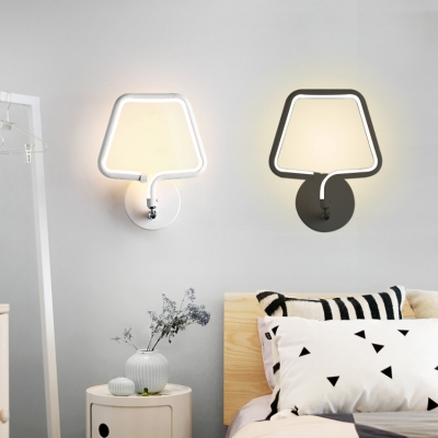 modern geometric wall lamp