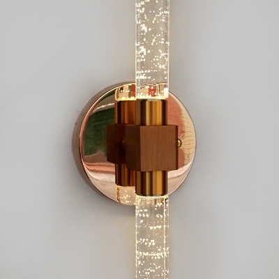 LED Ambient Warm White Light Bubbles Strip Led Light Wall Sconce Gold  for Bedroom Bathroom Vanity
