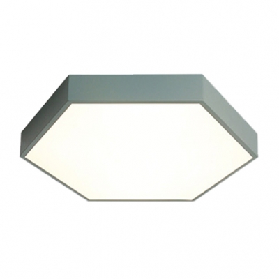 Multicolor Metal LED Ceiling Light Hexagonal LED Surface Mount Light 18/24/40W 3000-3300/6000-6500K