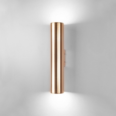 Modern Creative Metal Cylinder Wall Sconce 3W/5W/7W 6000-6500K Warm White Light for Bedside