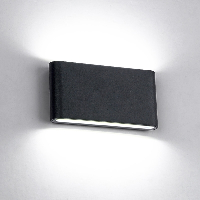 Minimalistic LED Up Wall Light 6W/12W Dual Head High Bright Modern Sconces in Matte