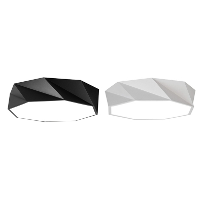 Modern Black/White 24/36W Energy Saving Light-Adjustable Round Surface Mount LED Lighting