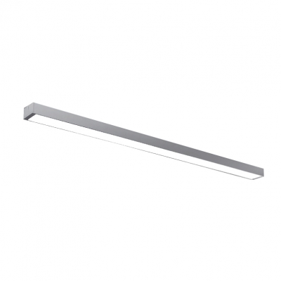 Silver Finish Linear Fixture 24
