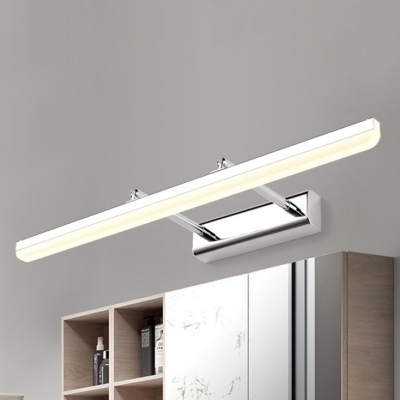 Extension-Type Led Linear Vanity Light 9W-20W 3000/6000K Acrylic Shade Adjustable Vanity Light for Bathroom Cabinet Makeup Mirror