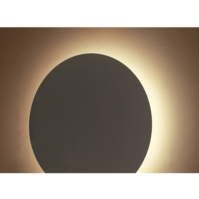 Post Modern Eclipse Wall Lighting Home Decorative Metal Round 5 Lights Wall Sconce Led Ambient Light for Bedroom Living Room Gallery