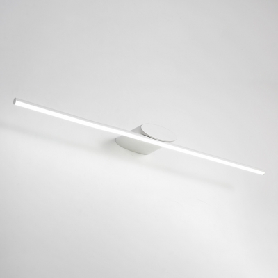 Slim Vanity Light White Aluminum 8W-20W 3000/4000/5000K LED Bathroom Makeup Mirror Linear Vanity Lighting