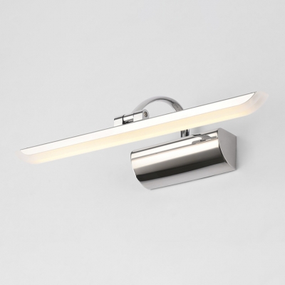 Waterproof Acrylic Vanity Light 9W-16W LED Neutral Light 20.87/24.80 Inch Long Linear Vanity Wall Light in Chrome for Bathroom Cabinet Dressing Room
