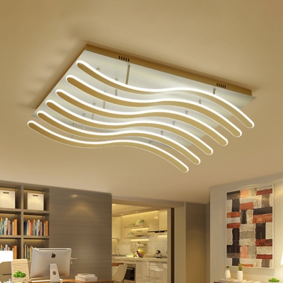 Decorative LED Neutral Light 3/5/6 Light LED Linear Ceiling Light 105W-210W 31.50