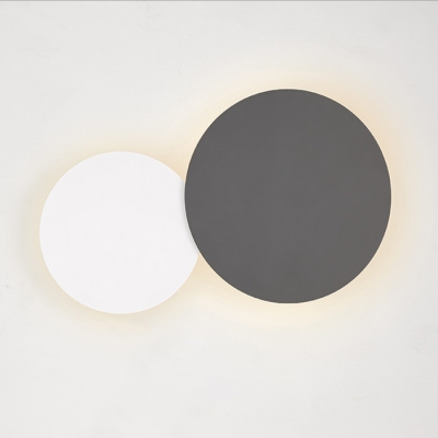 Post Modern Slim Round Led Wall Sconce 8