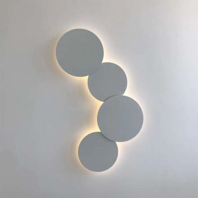 Post Modern Slim Round Led Wall Sconce 8